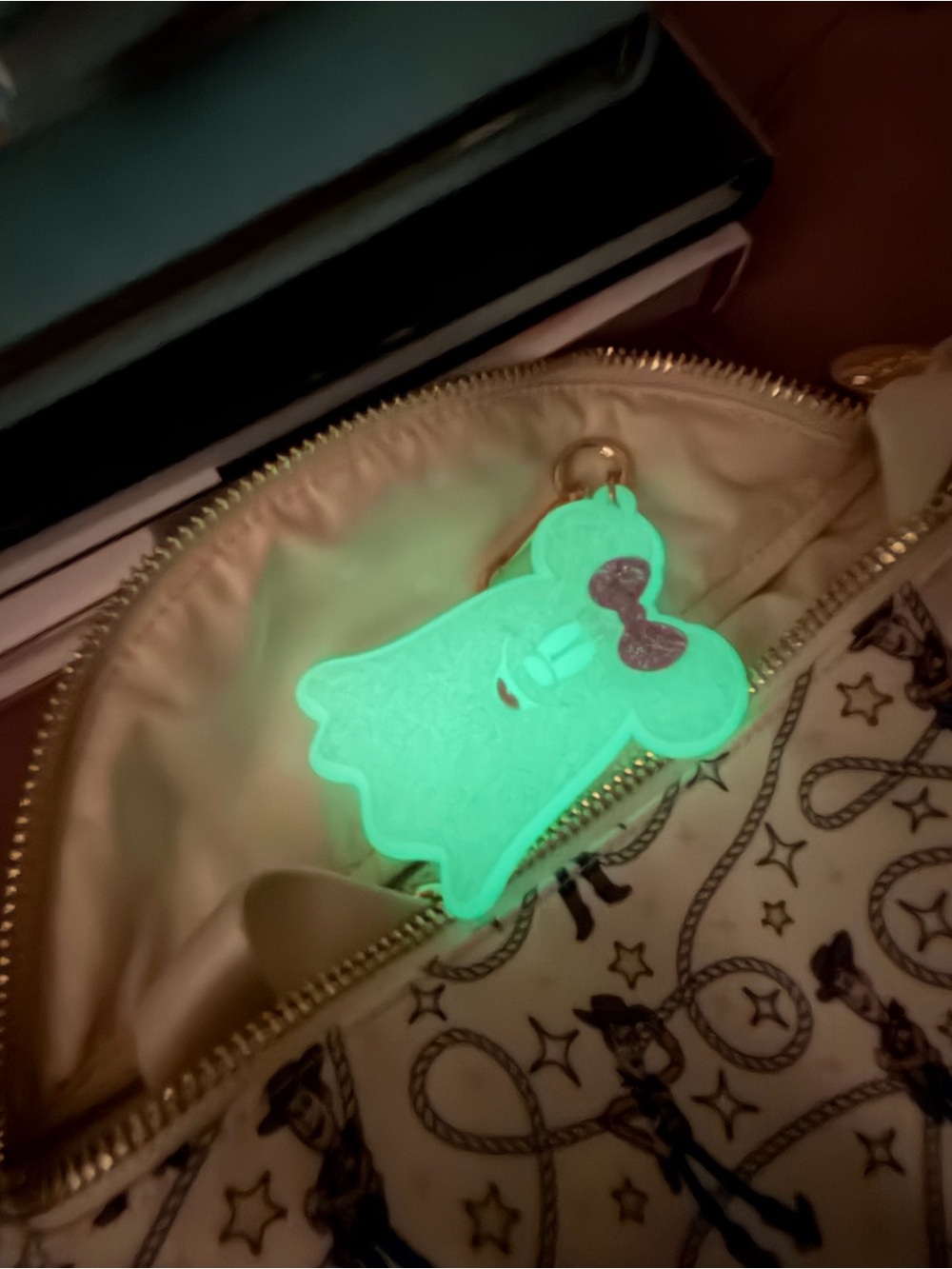 NEW Stoney Clover Ghost Minnie Bag Charm - Picture 8 of 8